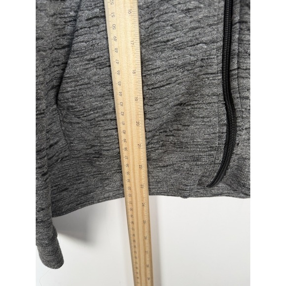 Zara's gray full-zip jacket from‎  "Specials" collection Size M - Picture 3 of 5